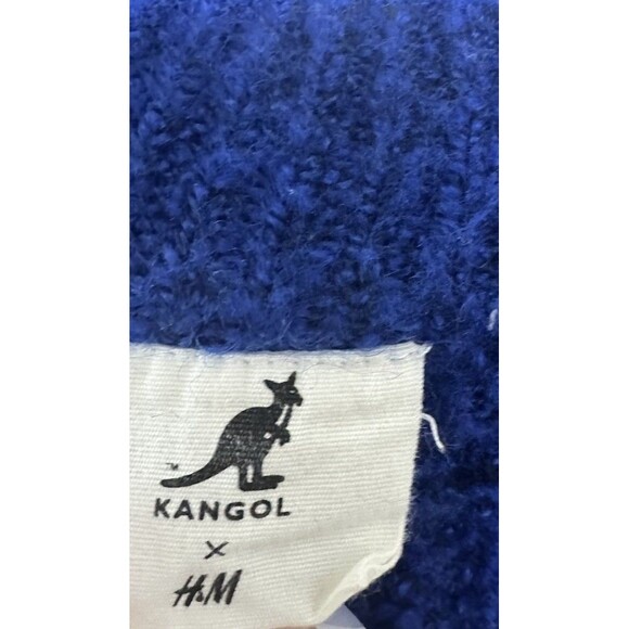 Kangol X H&M Striped Knit Oversized Size Large Sweater - Picture 3 of 4